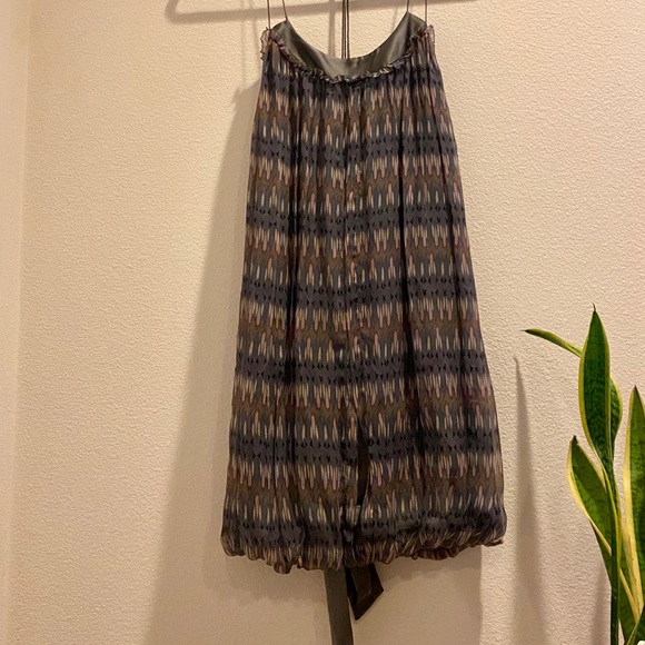 🖤Development By Erica Davies Patterned Silk Dress - Picture 10 of 12